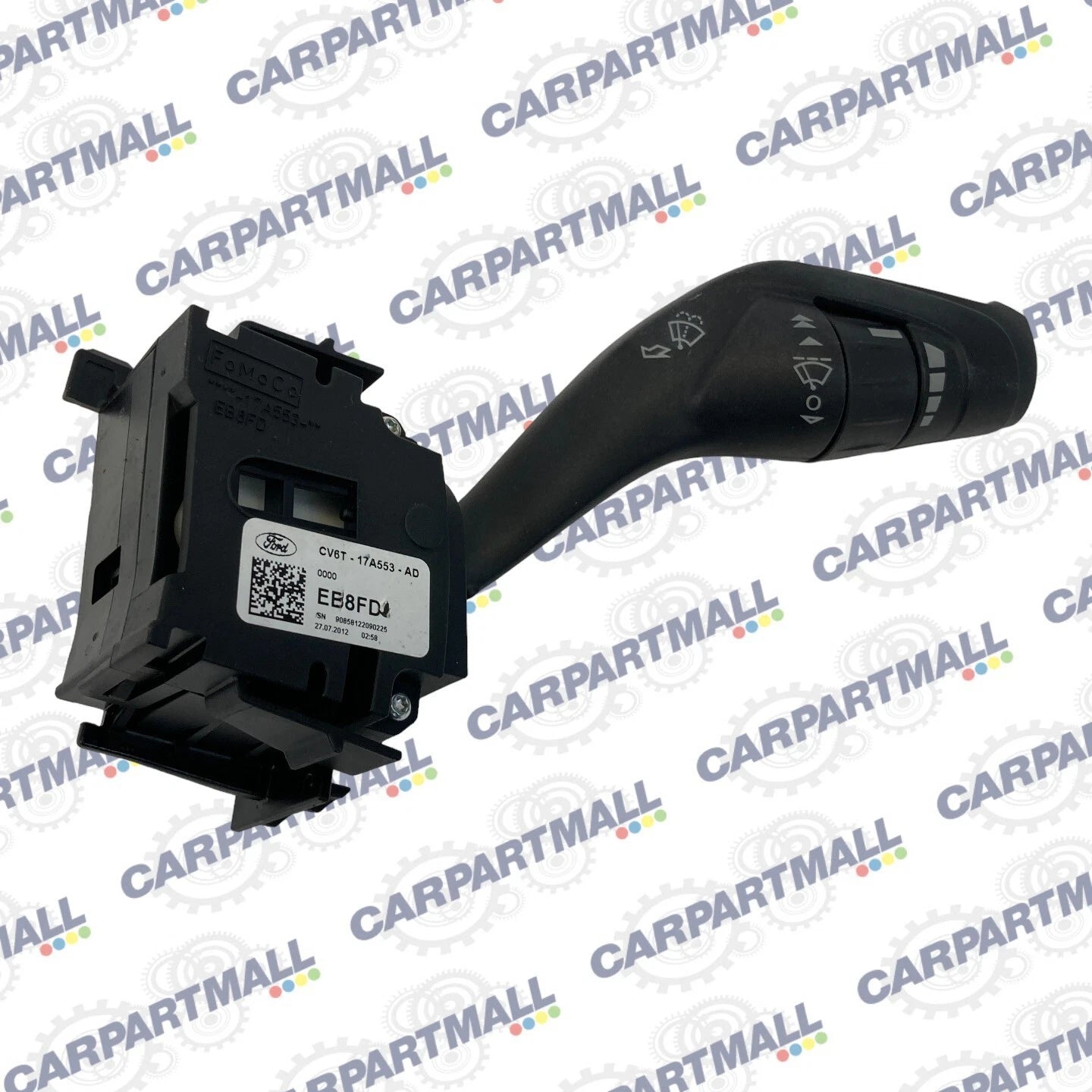 12-18 FORD FOCUS STEERING COLUMN WINDSHIELD WIPER LEVER SWITCH CV6T-17A553-AD