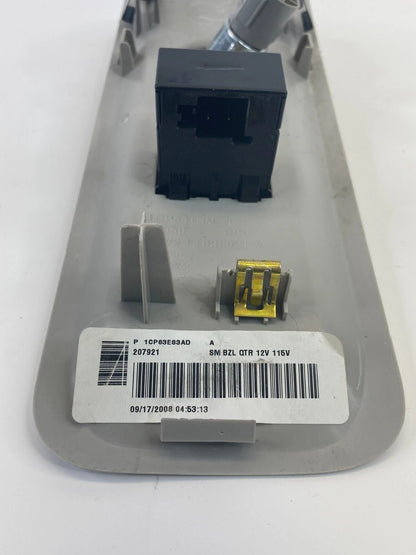 2009-2014 VOLKSWAGEN ROUTAN REAR SIDE QUARTER PANEL POWER OUTLET INVERTER BEZEL