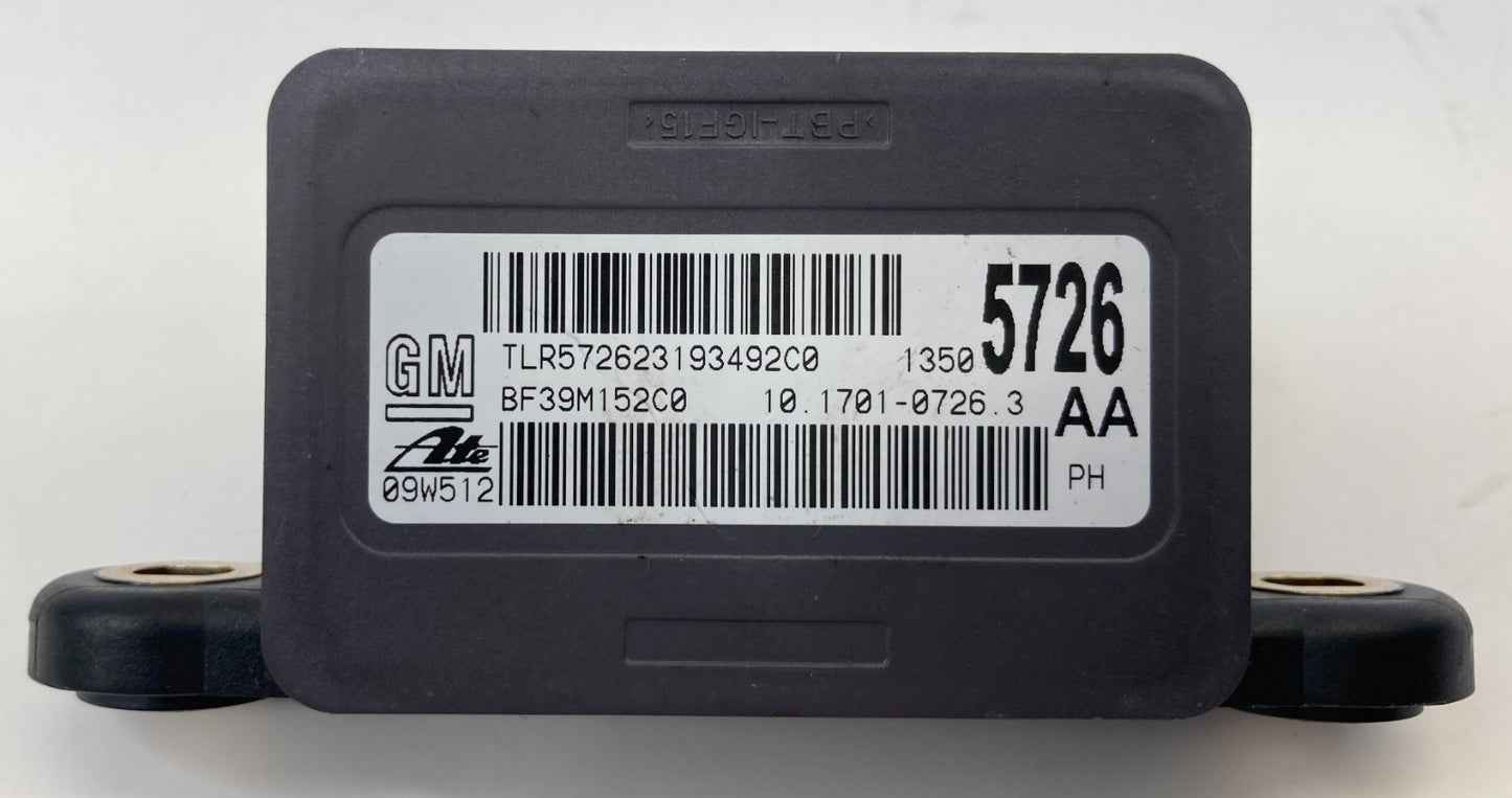 2010-2017 GMC Terrain 3.0L A/T FWD Yaw Sensor Control Module Unit 13505726 OEM