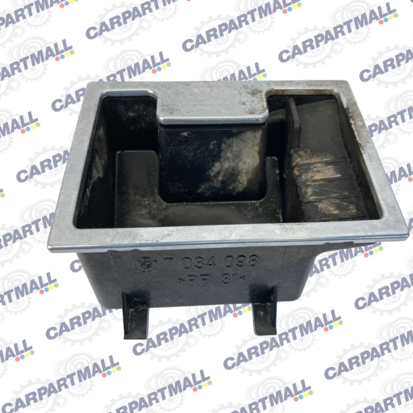 2004-2007 BMW 530I 525I FRONT CENTER CONSOLE ASHTRAY INSERT PANEL 7034098 OEM