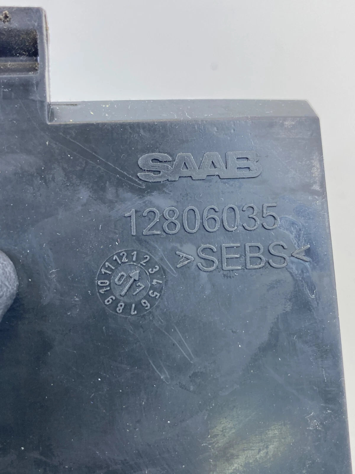 2003-2011 SAAB 9-3 93 SEDAN CONSOLE STORAGE MAT RUBBER INSERT LINER 12806035 OEM