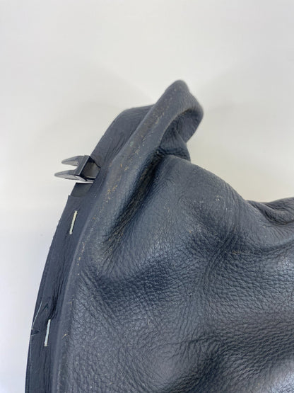 06 07 BMW 530xi Emergency Parking Brake Boot Handle Cover Leather 34427034091