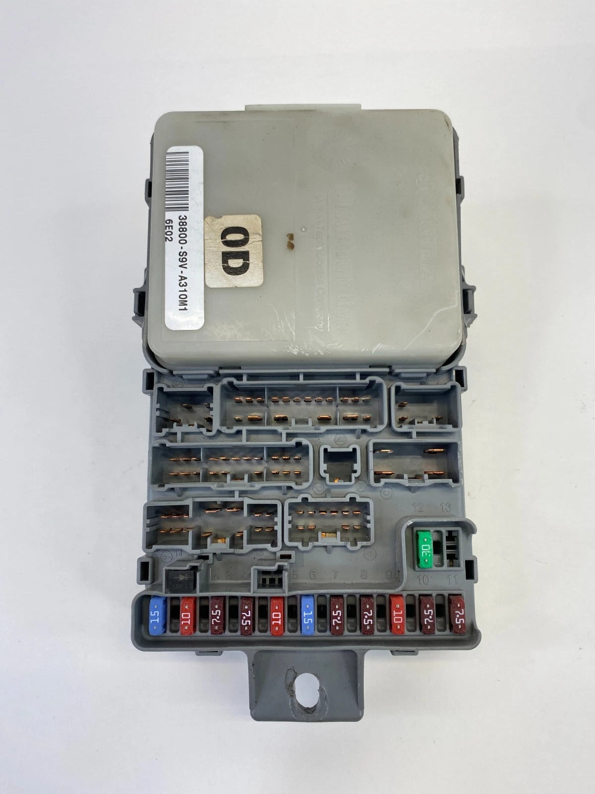 06-08 HONDA PILOT 3.5L LEFT SIDE MULTIPLEX CONTROL MODULE FUSE BOX 38800S9VA310