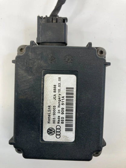 2005-2008 AUDI A6 QUATTRO HOMELINK GARAGE DOOR CONTROL MODULE 8E0-909-511A