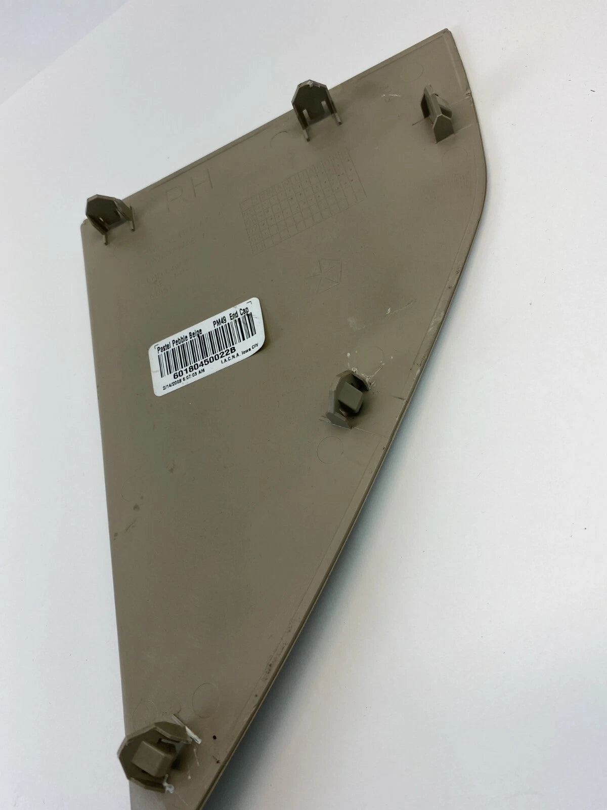 2007-2009 DODGE CALIBER DASH RIGHT PASSENGER END CAP COVER TRIM PANEL OYD52TRMAB