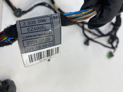 2004-2006 BMW X3 FRONT RIGHT PASSENGER SIDE DOOR PANEL WIRE WIRING HARNESS