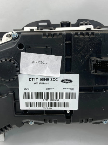 2014 FORD TRANSIT CONNECT INSTRUMENT CLUSTER SPEEDOMETER DT1T-10849-SCC UNK MILE