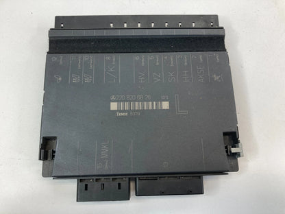 2000-2006 MERCEDES-BENZ S 500 FRONT LEFT SIDE SEAT MEMORY CONTROL MODULE UNIT