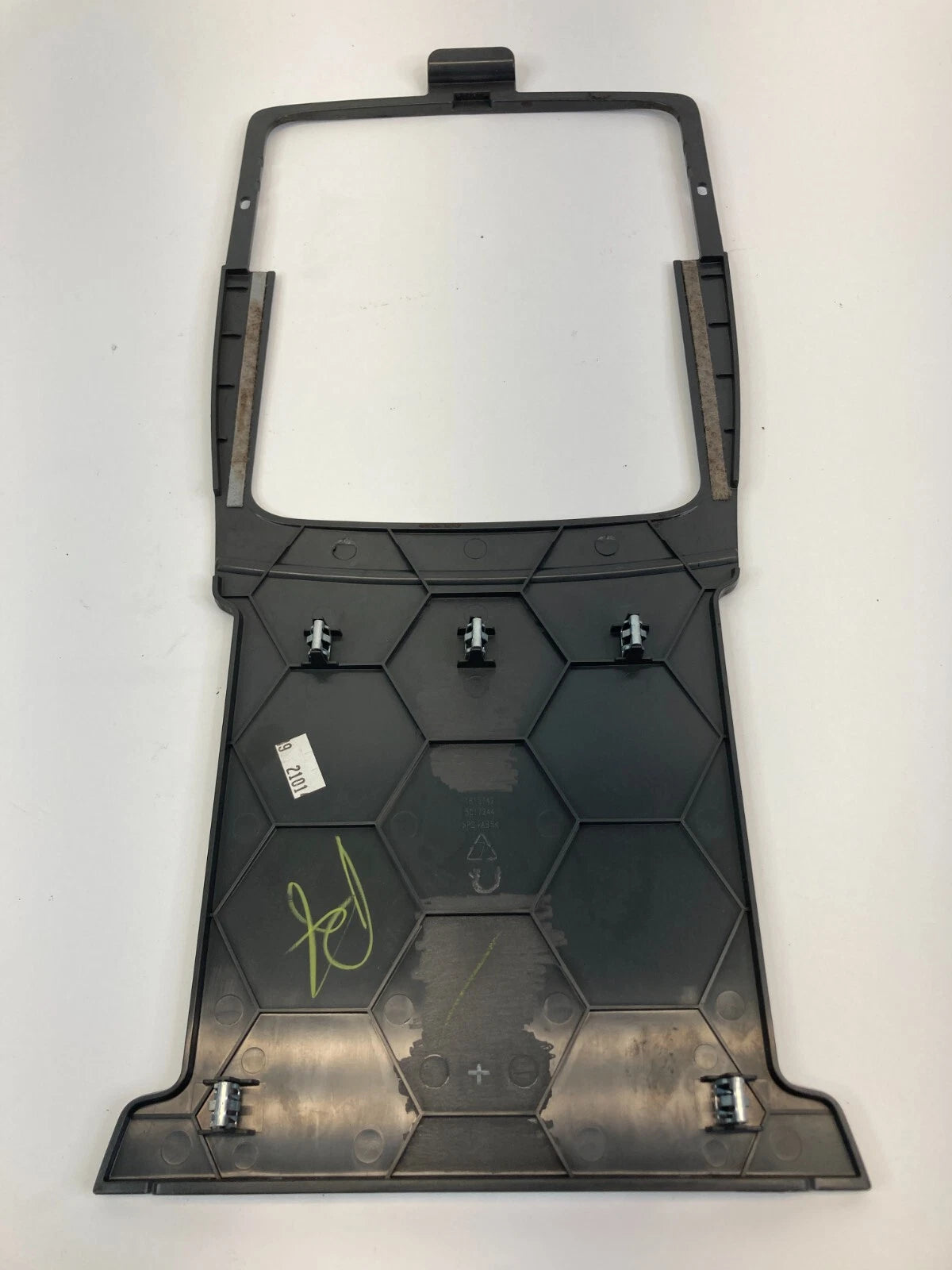2009-2012 CHEVROLET TRAVERSE FLOOR CENTER CONSOLE UPPER TRIM PLATE 1615742