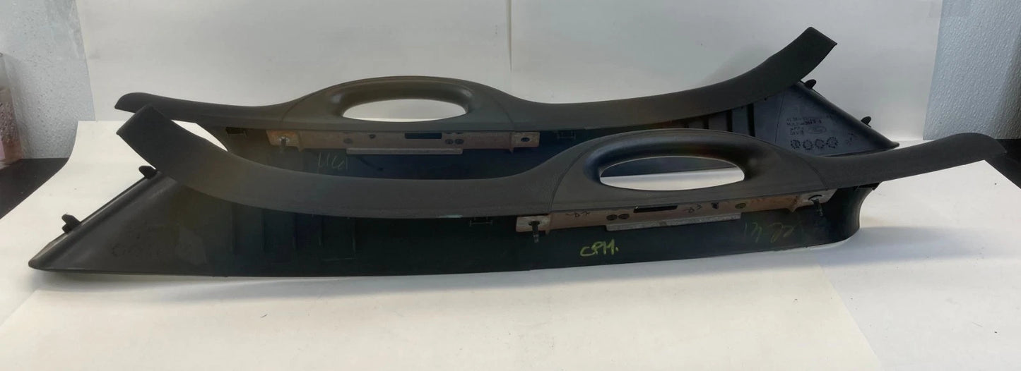04-08 FORD F-150 FRONT LEFT & RIGHT INTERIOR A PILLAR TRIM GRAB HANDLE PAIR OEM
