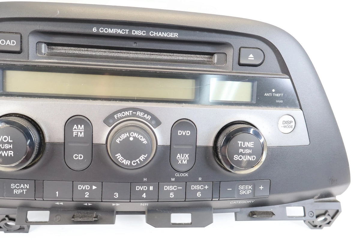 2005-2010 HONDA ODYSSEY AM/FM RADIO 6 DISC CD CHANGER PLAYER 39100-SHJ-A300 OEM