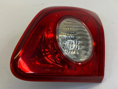 2008-2013 NISSAN ROGUE RIGHT PASSENGER INNER TAILLIGHT TRUNK LID TAIL LAMP OEM
