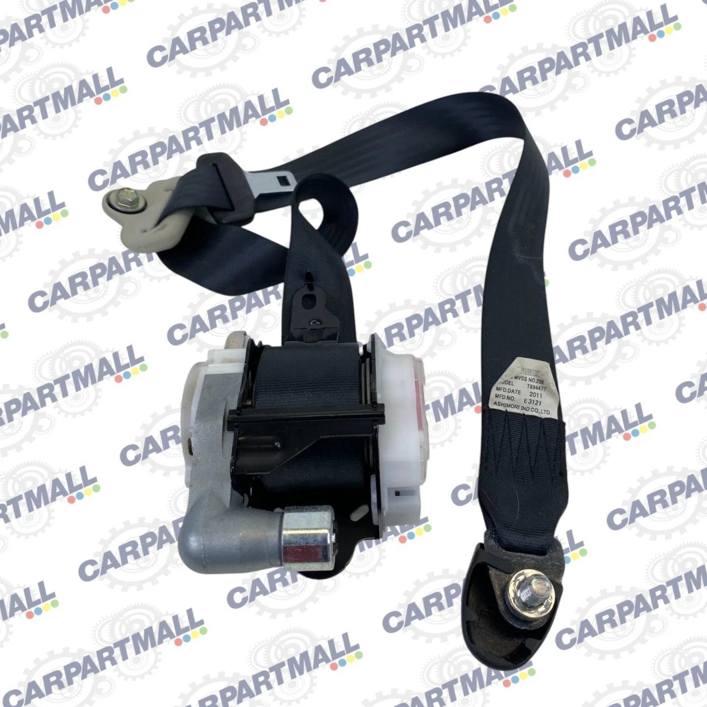2011 2012 2013 MAZDA3 3 SEDAN FRONT RIGHT PASSENGER SEAT BELT RETRACTOR OEM