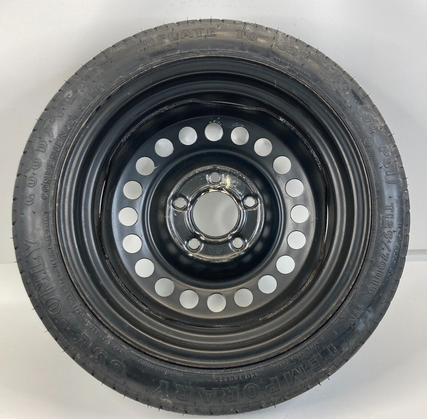 1997-2005 Buick Century Compact Spare Tire Wheel Rim Donut T125/70D15 95M OEM