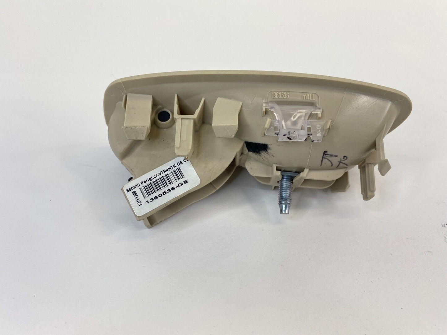 2009 2010 BMW 535i xDrive Rear Right Passenger Side Inner Door Handle 1360536