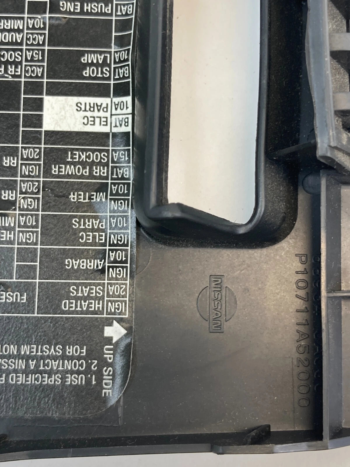 2007-2012 NISSAN ALTIMA DASH FUSE RELAY BOX COVER TRIM PANEL 68964-JA000 OEM