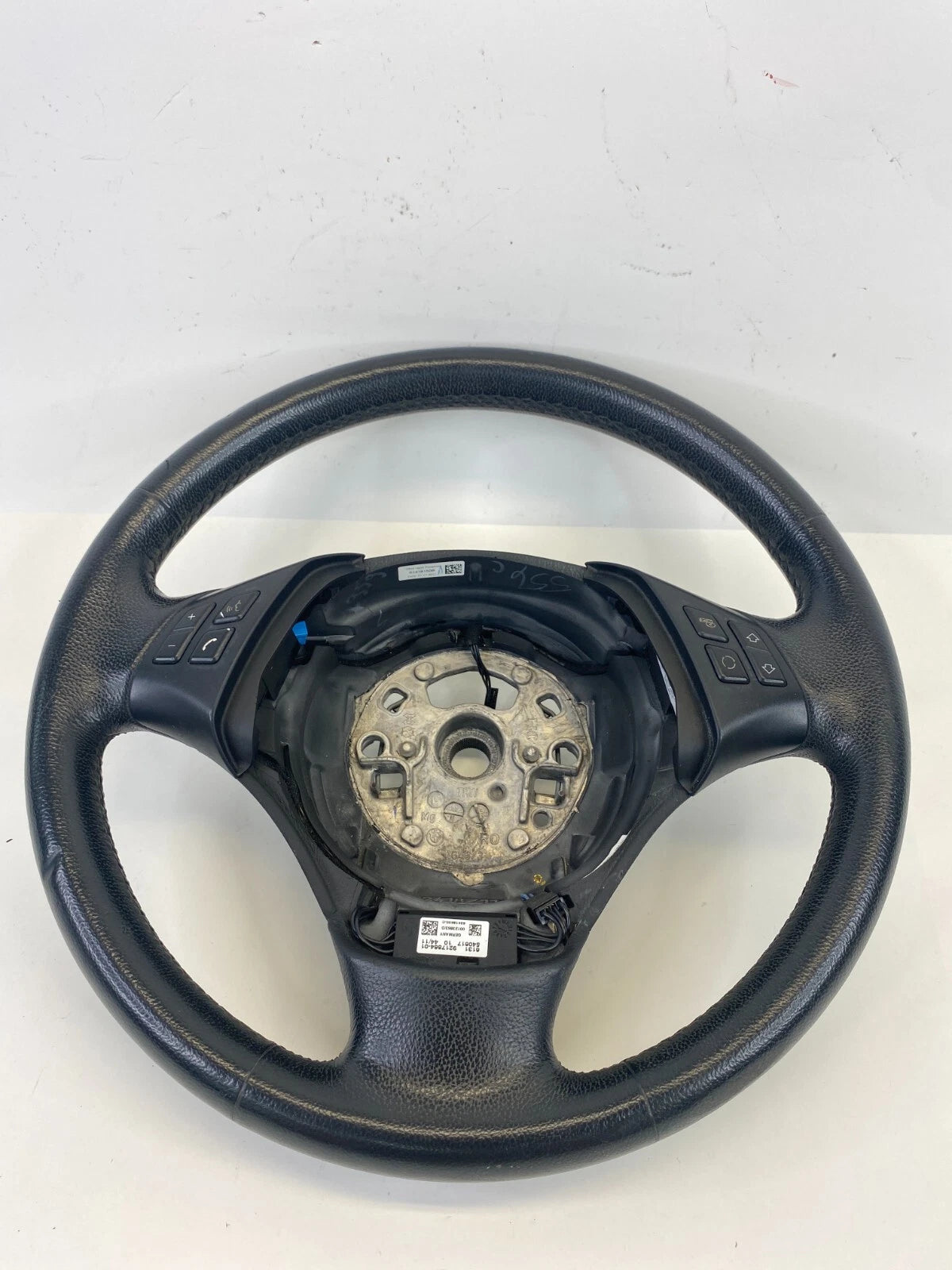 11-13 BMW 328I XDRIVE STEERING WHEEL W/ MULTI CONTROL SWITCH 61319217864-01 OEM
