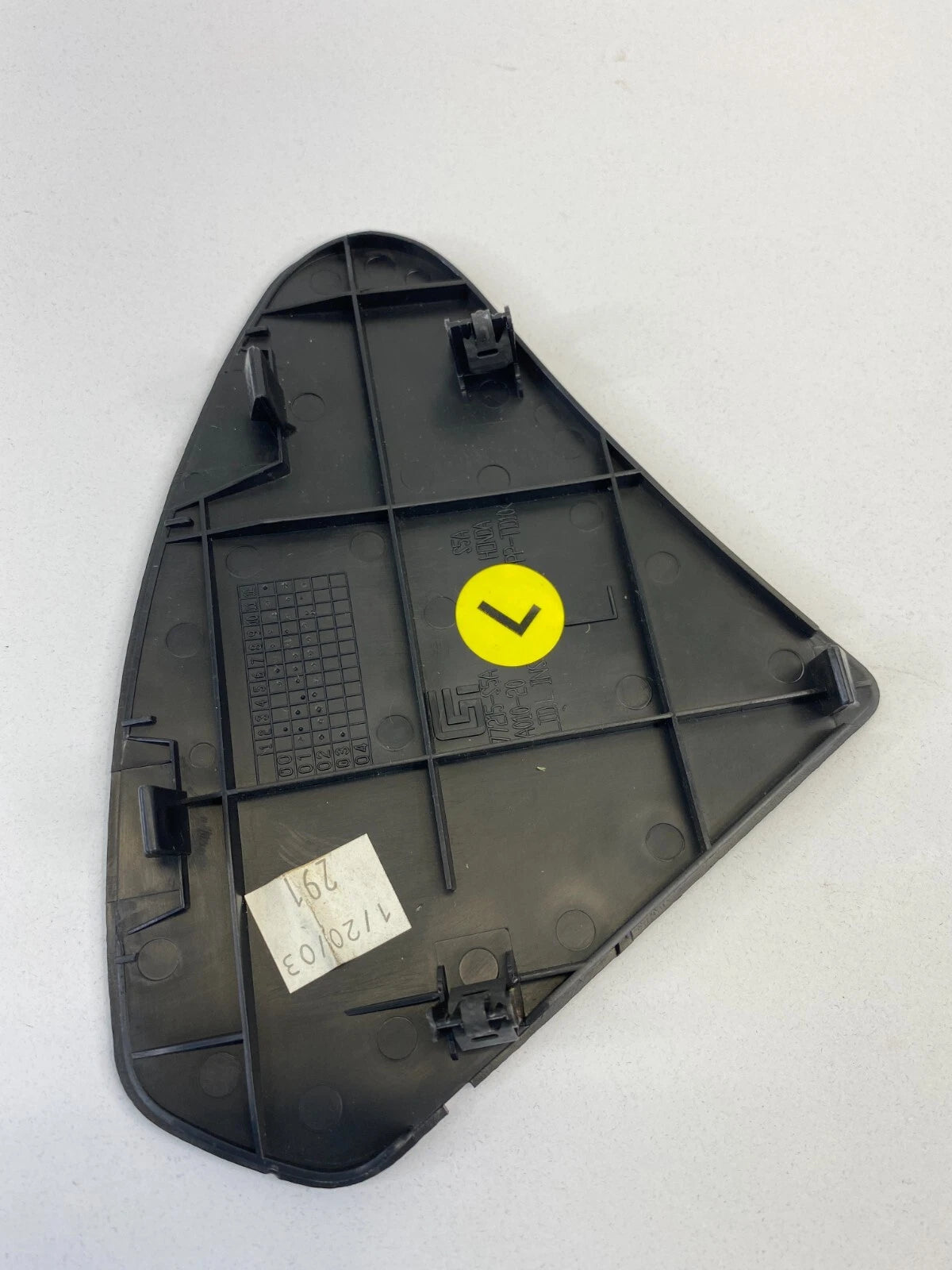 2001-2005 HONDA CIVIC COUPE DASH LEFT DRIVER SIDE COVER TRIM PANEL 77215-S5A-A01