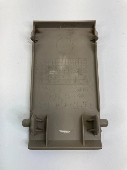 03-08 TOYOTA COROLLA DESK CHILD ANCHOR SEAT COVER TRIM 73717-02010-A OEM