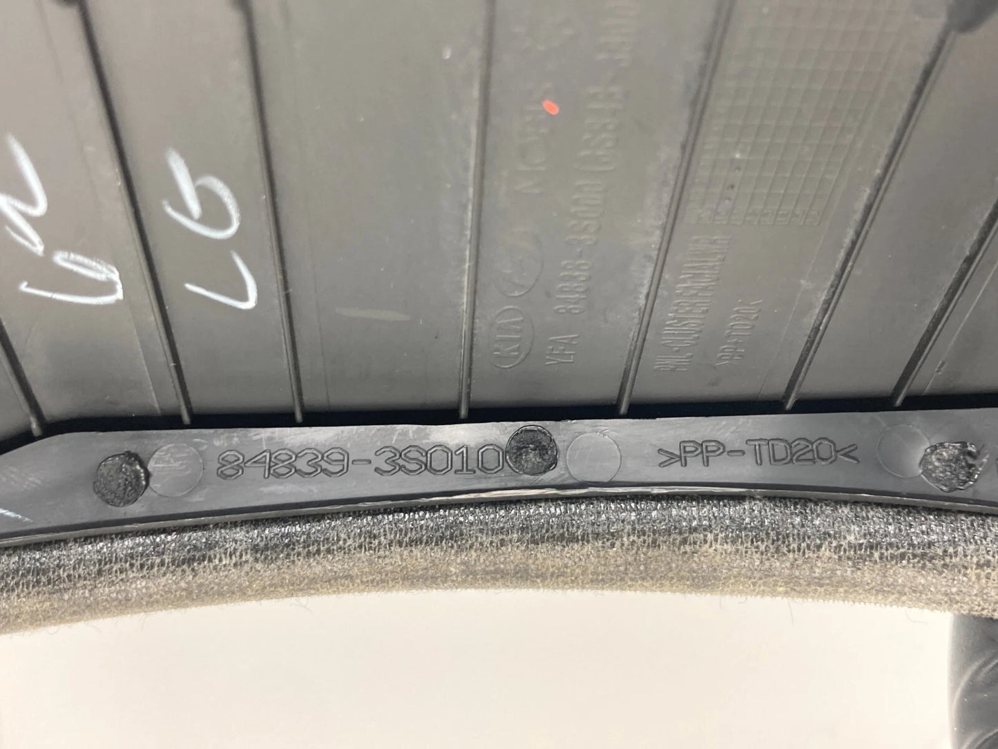 11 12 13 14 HYUNDAI SONATA LOWER DASH CLUSTER COVER TRIM BEZEL 84838-3S000