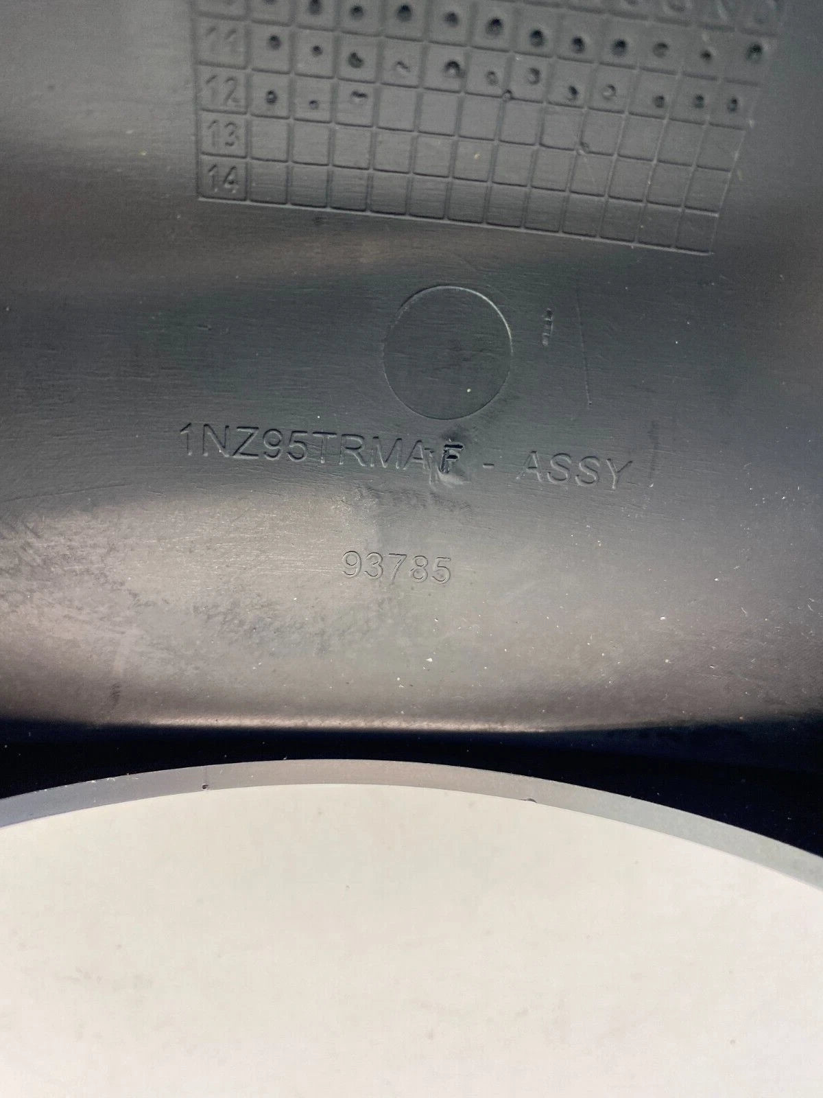 2012-2015 RAM CARGO VAN C/V STEERING COLUMN UPPER LOWER COVER SHROUD 1NZ95DX9AF