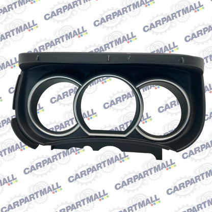 07-12 NISSAN VERSA DASH INSTRUMENT CLUSTER SPEEDOMETER BEZEL TRIM 68240EL00A OEM
