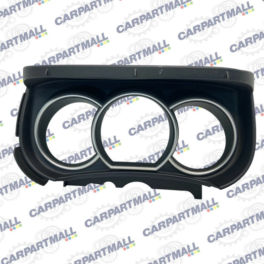 07-12 NISSAN VERSA DASH INSTRUMENT CLUSTER SPEEDOMETER BEZEL TRIM 68240EL00A OEM