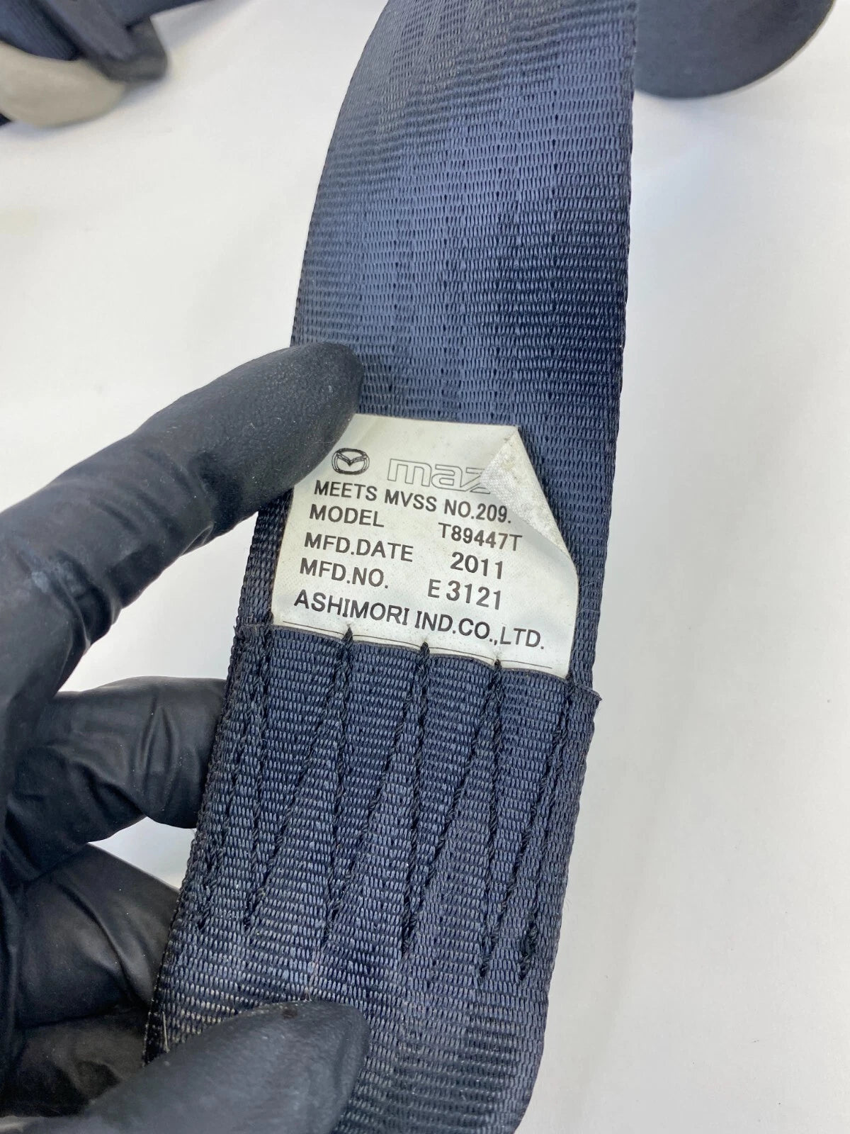 2011 2012 2013 MAZDA3 MAZDA 3 FRONT RIGHT PASSENGER SEAT BELT RETRACTOR OEM