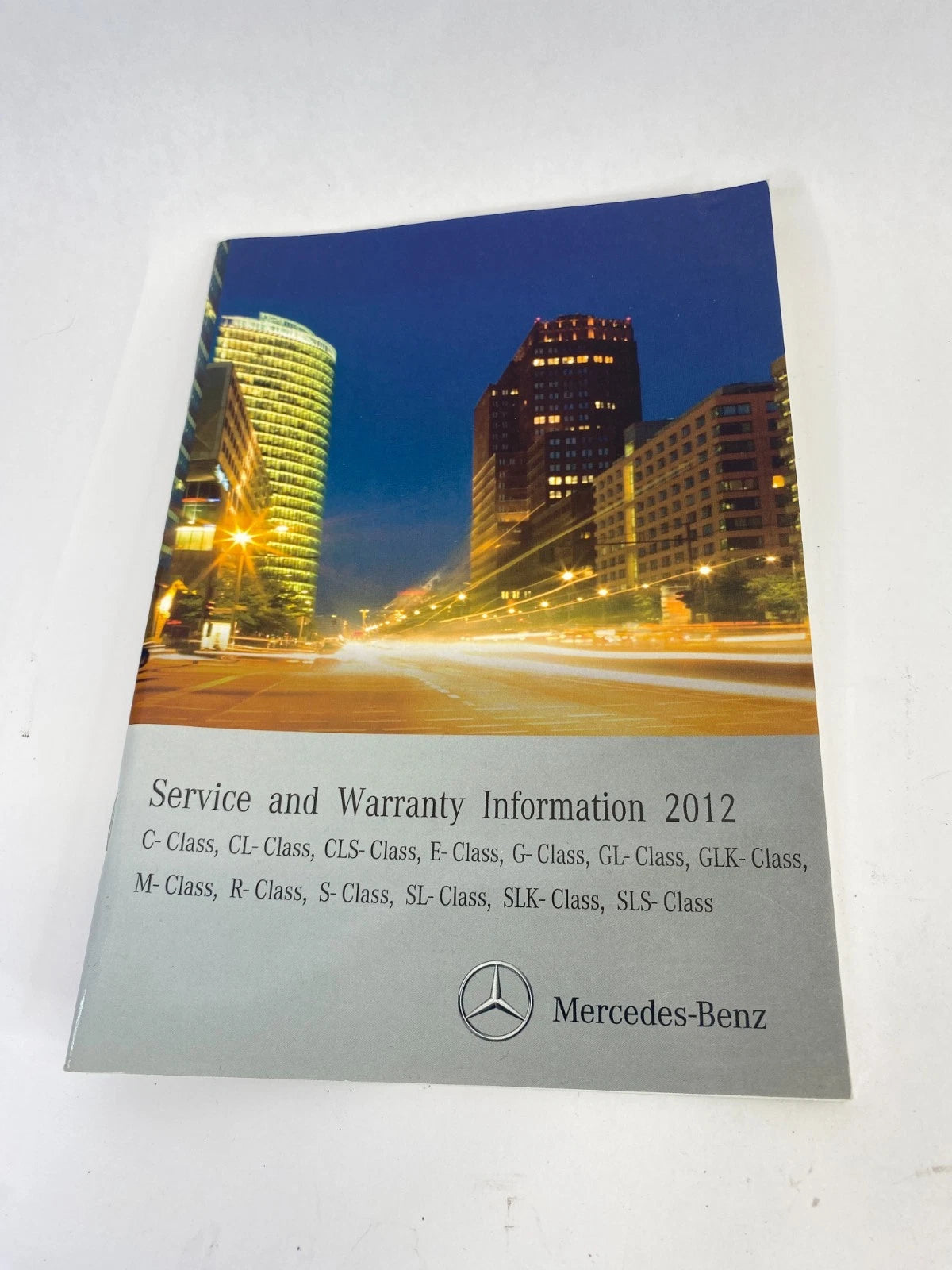 2012 MERCEDES-BENZ GLK350 OWNERS MANUAL SET WITH CASE COVER OEM