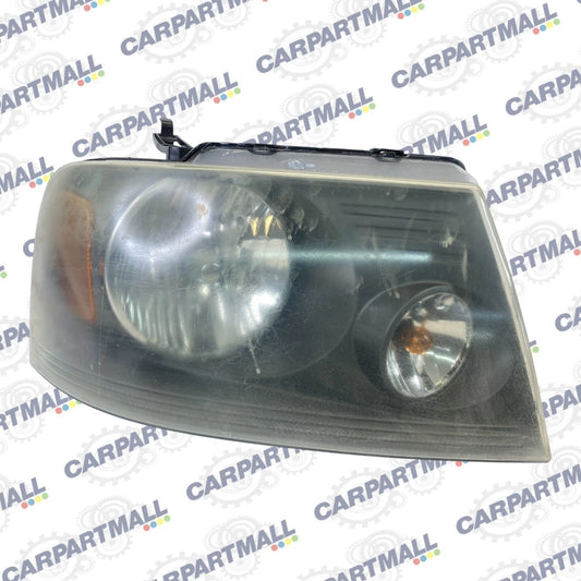 2004-2008 FORD F-150 RIGHT PASSENGER HEADLIGHT LIGHT HEADLAMP HALOGEN 44ZH-1640C