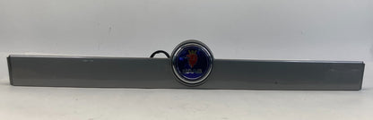 03 04 Saab 9-3 93 Convertible Trunk Lid Handle License Plate Molding Panel OEM