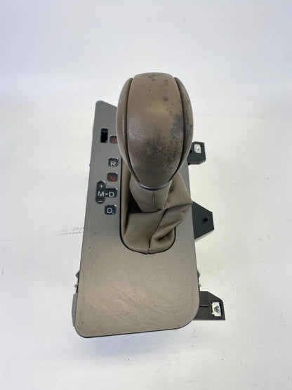 2007-2009 ACURA MDX AUTOMATIC TRANSMISSION GEAR SHIFTER ASSEMBLY TAN LEATHER OEM