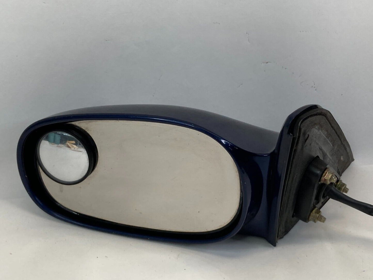 98 99 00 01 02 Toyota Corolla Left Driver Side View Power Door Mirror Blue OEM