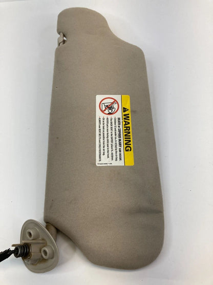 2001-2003 FORD TAURUS MERCURY SABLE RIGHT PASSENGER SUNVISOR SUN VISOR CLOTH TAN