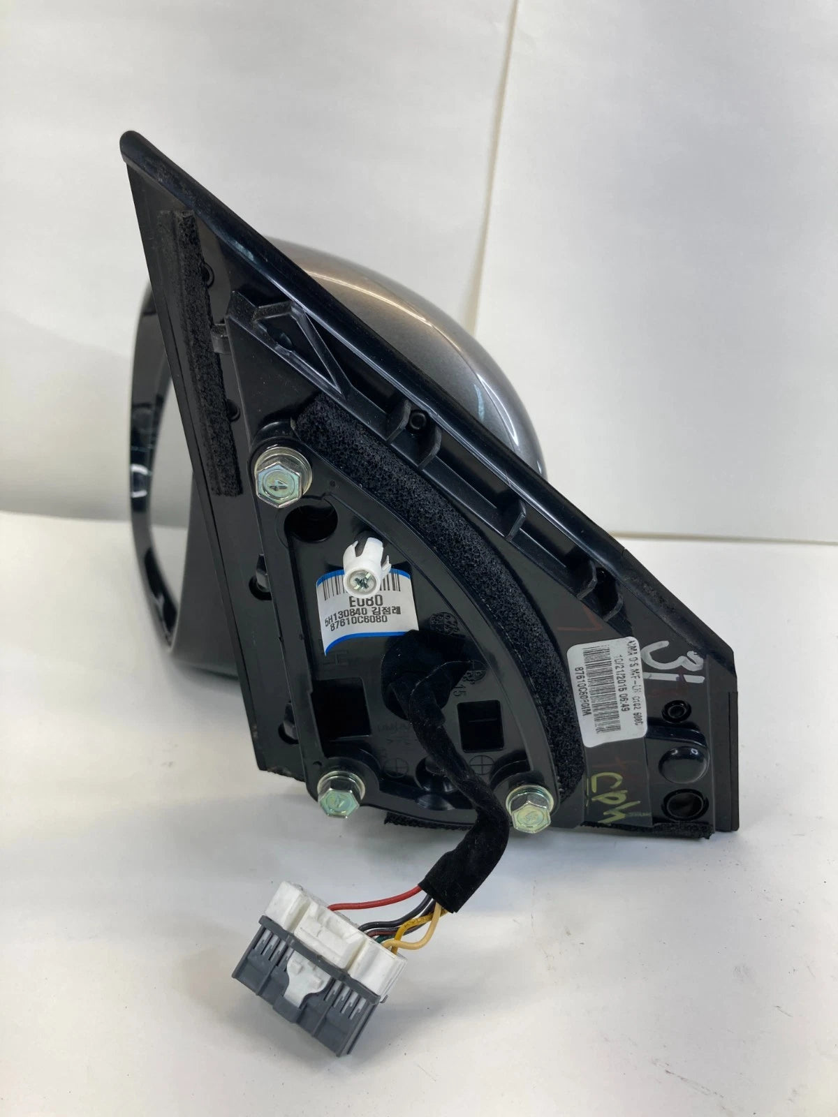 2016-2018 KIA SORENTO LEFT DRIVER SIDE VIEW MIRROR POWER HEATED 87610C6080IM