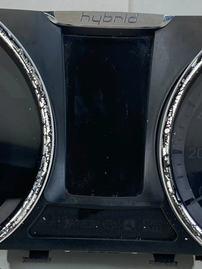 12-15 HYUNDAI SONATA HYBRID 2.4L DASH CLUSTER SPEEDOMETER GAUGES 125K MILES OEM