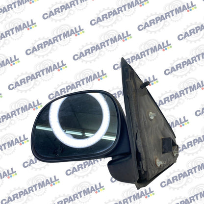 2003 03 Ford F-150 F150 Front Left Driver Side View Maual Door Mirror Black OEM