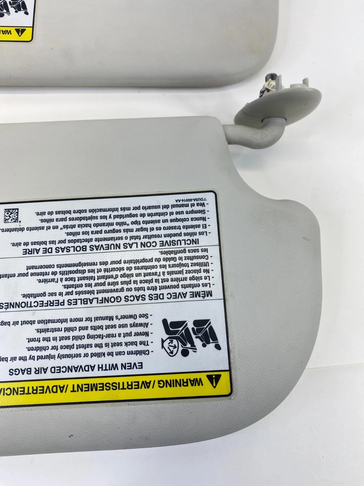 2013-2019 Ford Escape Roof Sunvisor Sun Visor Shade Left & Right Pair Set OEM