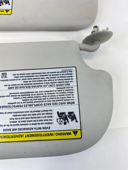 2013-2019 Ford Escape Roof Sunvisor Sun Visor Shade Left & Right Pair Set OEM