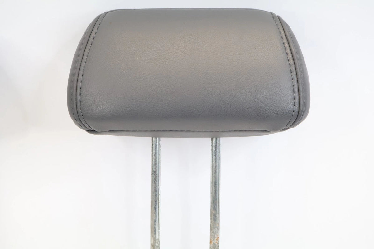 2003-2008 HONDA PILOT REAR 2ND SEAT HEADREST HEAD REST SET 3 LEATHER GREY OEM