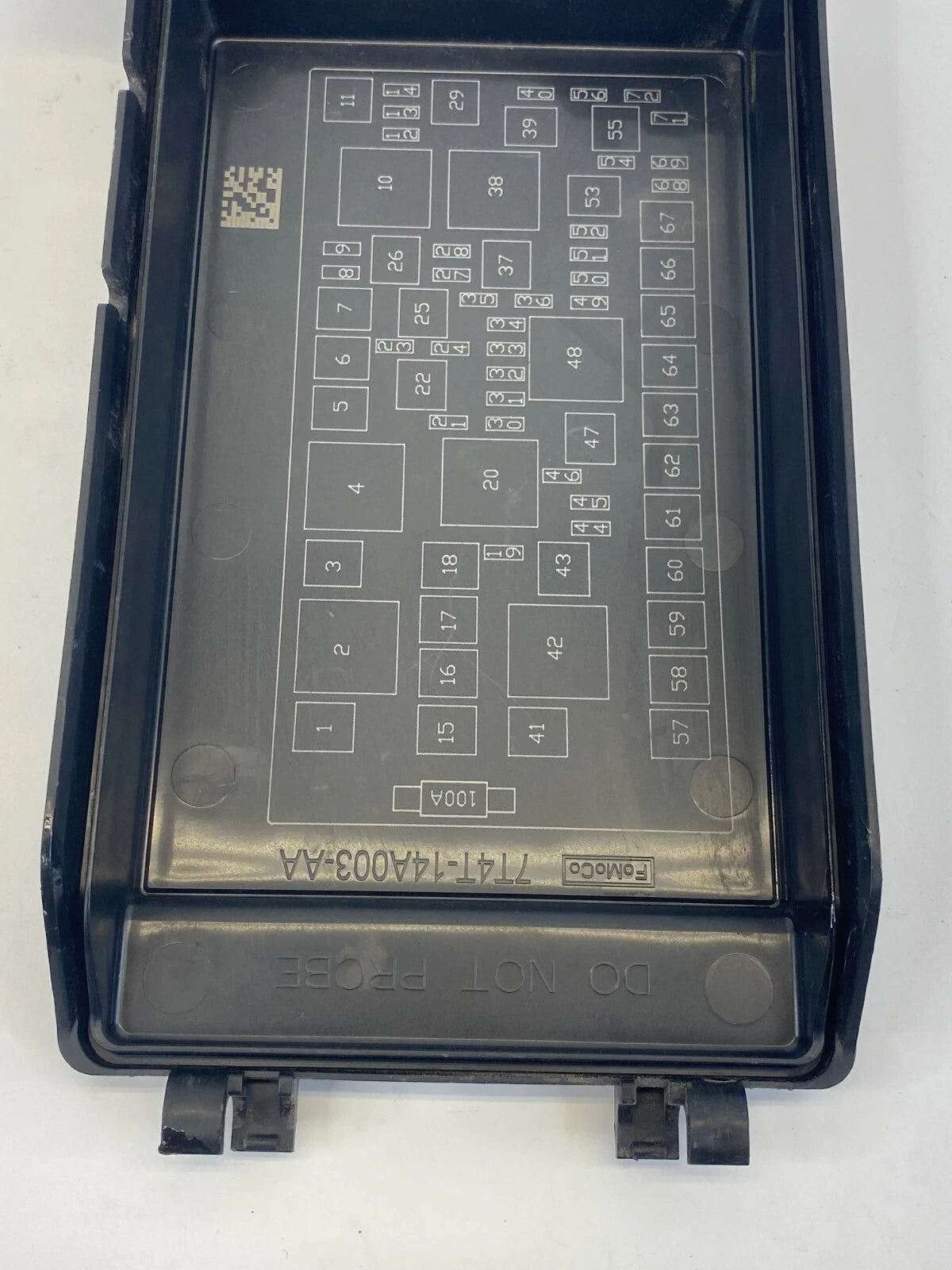 2007-2010 LINCOLN MKX FORD EDGE ENGINE FUSE RELAY BOX COVER LID 7T4T-14A003-AA