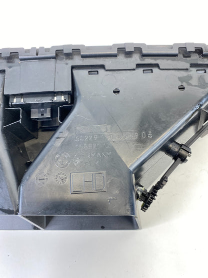 2006 BMW 330xi Dash Center Duct AC Air Vent Grille w/ Hazard Switch 64229130458