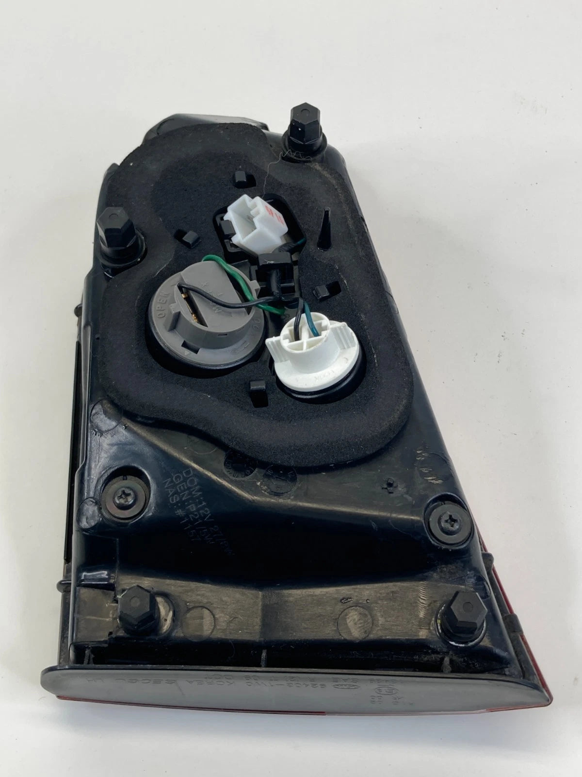 12-17 Kia Rio Sedan Left Driver Inner Trunk Lid Tail Light Taillight 924031W0