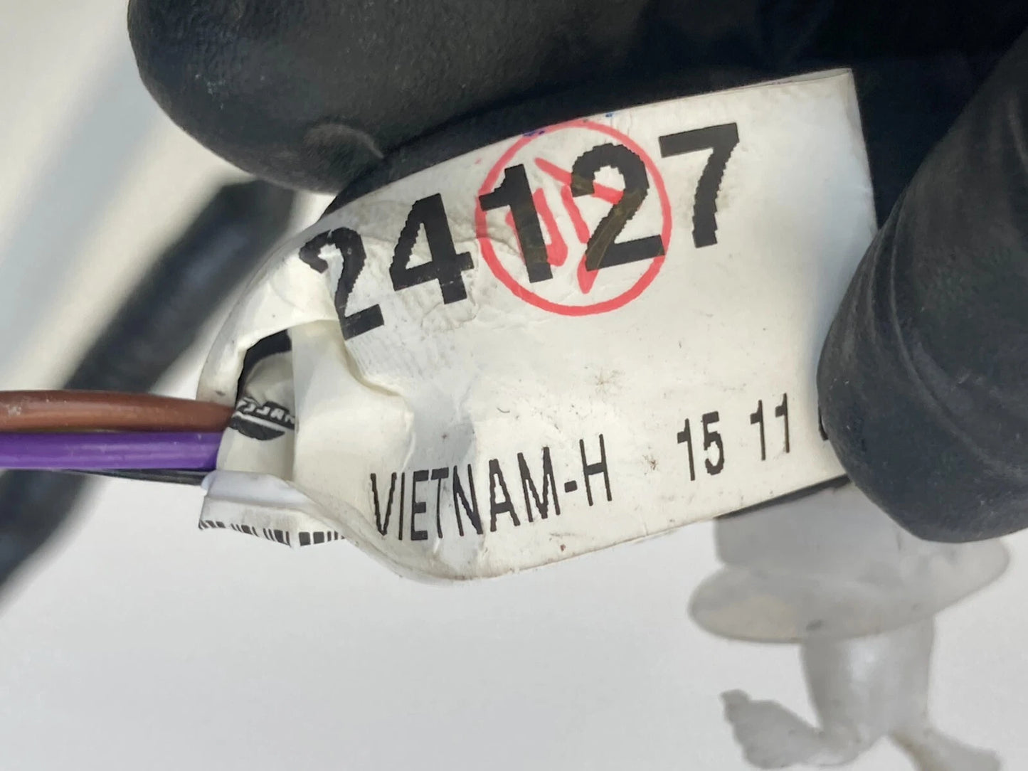 13-18 NISSAN ALTIMA REAR LEFT DRIVER SIDE DOOR WIRING HARNESS OEM FACTORY 24127