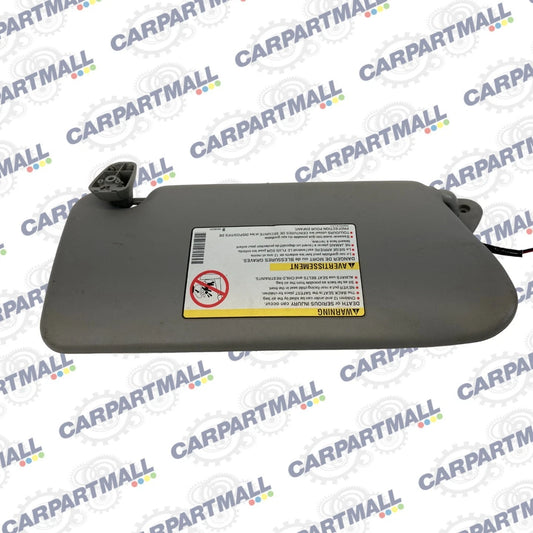 2004-2009 CADILLAC SRX ROOF LEFT SUNVISOR SUN VISOR SHADE W/ LAMPS ASSEMBLY OEM