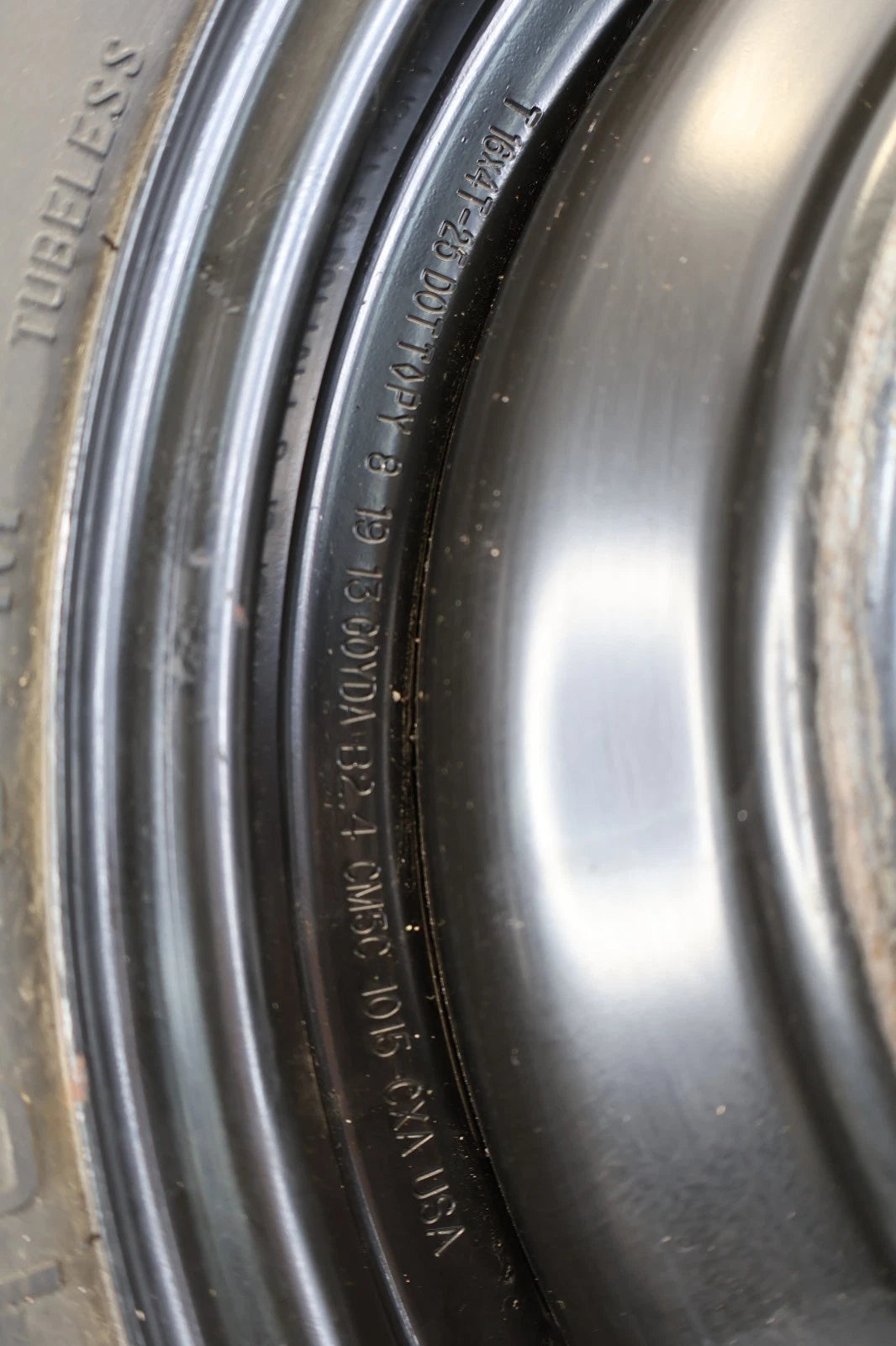 2012-2018 FORD FOCUS 2013-2020 FUSION SPARE TIRE COMPACT DONUT T125/80R16