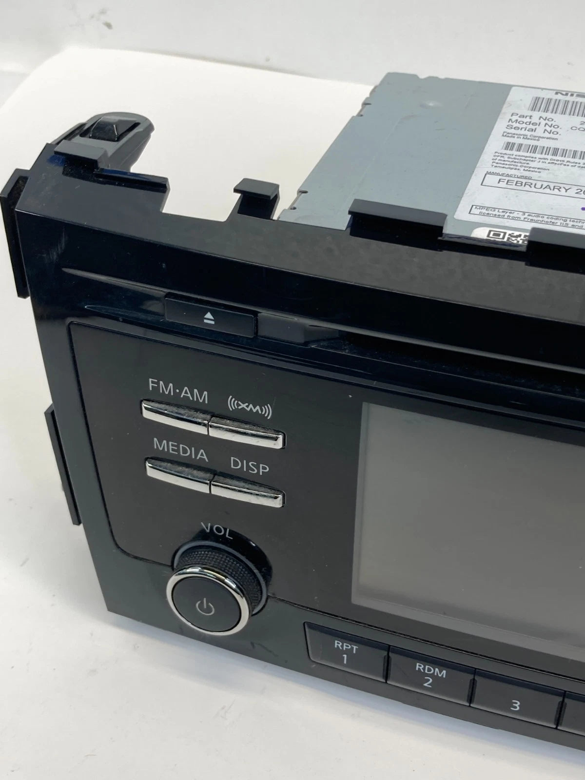 2014 2015 NISSAN ALTIMA AM /FM RADIO CD DISC PLAYER RECEIVER 28185-3TA1C OEM