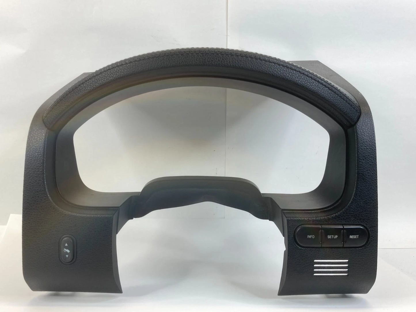 07 08 FORD F-150 DASH INSTRUMENT CLUSTER SPEEDOMETER TRIM BEZEL 4L3415044D70 OEM