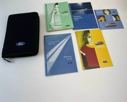 2003 FORD WINDSTAR SEL 3.8 OWNERS MANUAL INFORMATION GUIDE BOOK SET W / CASE OEM