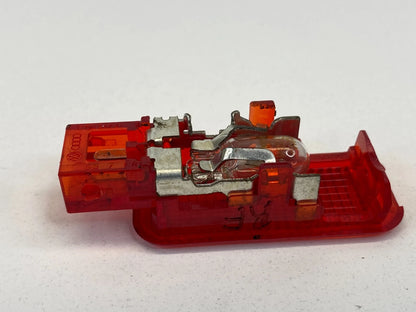 2002-2008 AUDI A4 QUATTRO FRONT RIGHT DOOR WARNING RED LENS COURTESY LAMP ASSY
